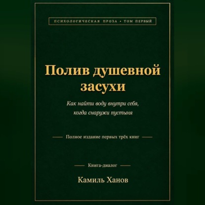 Полив душевной засухи. Том 1. Полное издание первых трёх книг