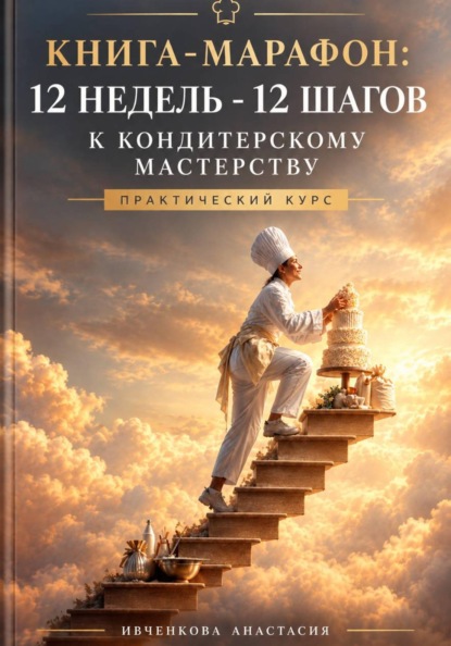 Книга-марафон: 12 недель - 12 шагов в кондитерскому мастерству
