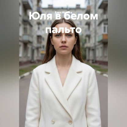Юля в белом пальто