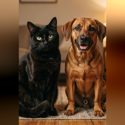 приключение черного кота и коричного пса