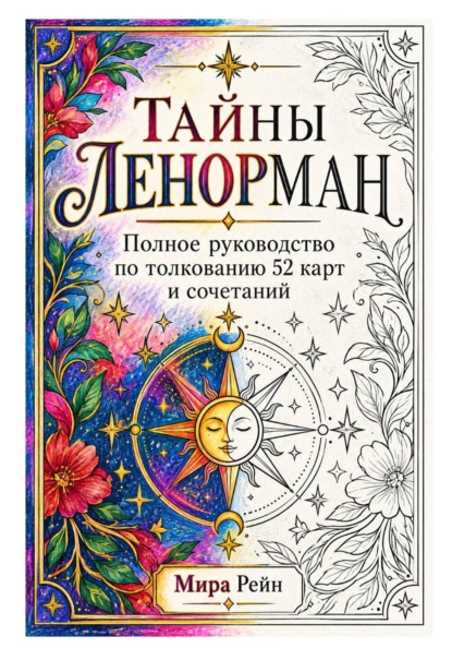 Тайны Ленорман. Колода для печати. Полное руководство по толкованию 52 карт и сочетаний