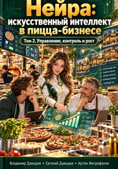 Нейра: искусственный интеллект в пицца-бизнесе том 2 Управление, контроль и рост