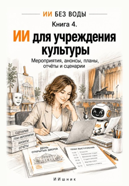 ИИ для учреждения культуры. Мероприятия, анонсы, планы, отчёты и сценарии
