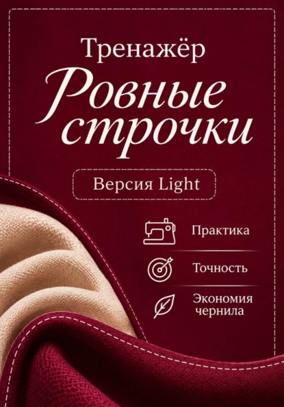 Тренажёр "Ровные строчки" Lite