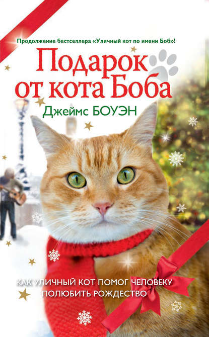 Подарок от кота Боба. Как уличный кот помог человеку полюбить Рождество