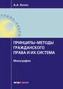 Принципы-методы гражданского права и их система