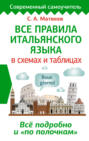 Все правила итальянского языка в схемах и таблицах