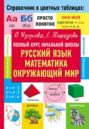 Полный курс начальной школы. Русский язык, математика, окружающий мир