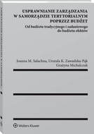 Usprawnianie zarządzania w samorządzie terytorialnym poprzez budżet