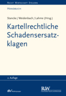 Kartellrechtliche Schadensersatzklagen