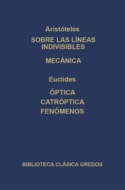 Sobre las líneas indivisibles. Mecánica. Óptica. caóptrica. Fenómenos.