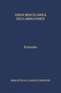 Obra miscelánea declamaciones