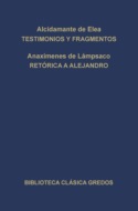 Testimonios y fragmentos. Retórica a Alejandro.