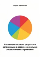 Расчет финансового результата организации в разрезе нескольких управленческих признаков