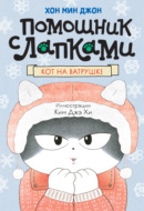 Помощник с лапками. Кот на ватрушке