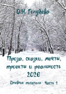 Проза, сказки, мечты, проекты и реальность 2026. Дневник писателя. Часть 1