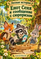 Енот Сеня и сообщение с сюрпризом