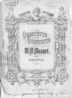 Quartette und Quintette v. W. A. Mozart