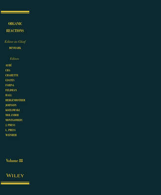 Organic Reactions, Volume 88