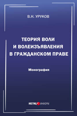 Теория воли и волеизъявления в гражданском праве