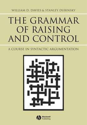 The Grammar of Raising and Control