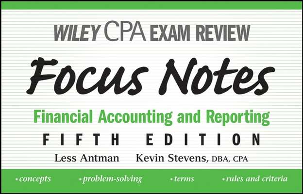 Wiley CPA Examination Review Focus Notes