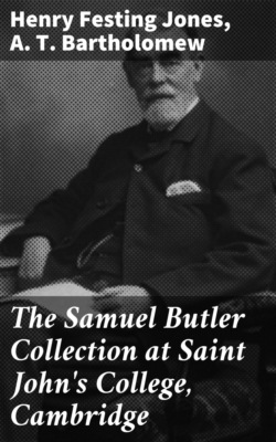 The Samuel Butler Collection at Saint John's College, Cambridge
