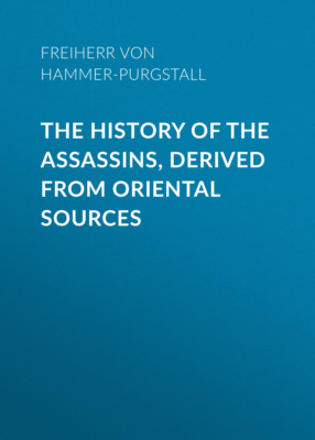 The History of the Assassins, Derived from Oriental Sources