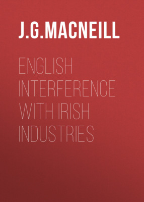 English Interference with Irish Industries