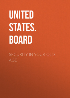 Security in Your Old Age