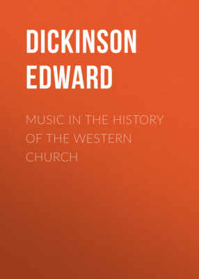 Music in the History of the Western Church