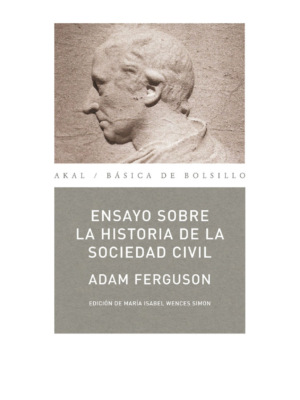 Ensayo sobre la historia de la sociedad civil