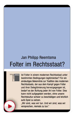 Folter im Rechtsstaat?