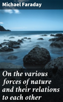 On the various forces of nature and their relations to each other