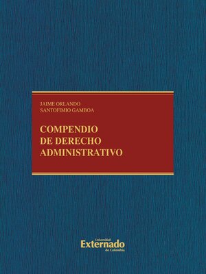 Compendio de derecho administrativo