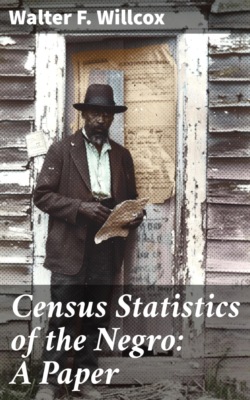 Census Statistics of the Negro: A Paper
