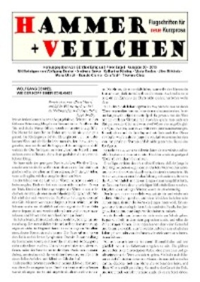 Hammer + Veilchen Nr. 20