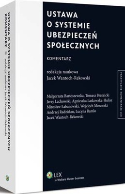 Ustawa o systemie ubezpieczeń społecznych. Komentarz