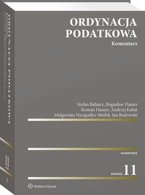 Ordynacja podatkowa. Komentarz