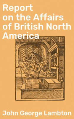 Report on the Affairs of British North America