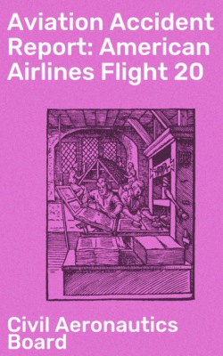 Aviation Accident Report: American Airlines Flight 20