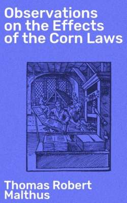 Observations on the Effects of the Corn Laws