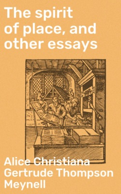 The spirit of place, and other essays