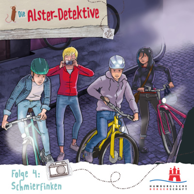 Die Alster-Detektive, Folge 4: Schmierfinken (Ungekürzt)