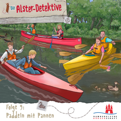 Die Alster-Detektive, Folge 9: Paddeln mit Pannen