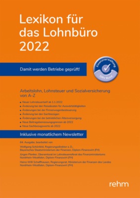 Lexikon für das Lohnbüro 2022 (E-Book EPUB)