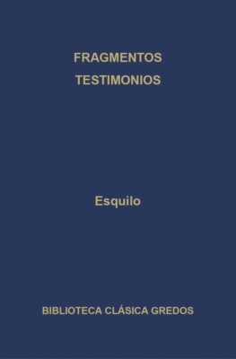 Fragmentos. Testimonios.