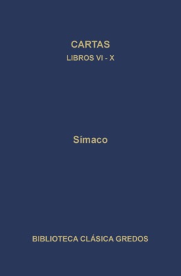 Cartas. Libros VI-X