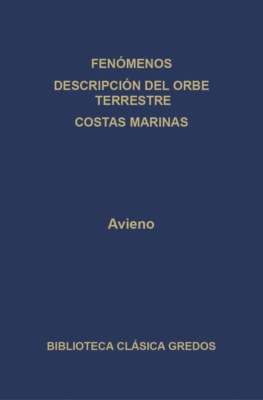 Fenómenos. Descripción del Orbe terrestre. Costas marinas.