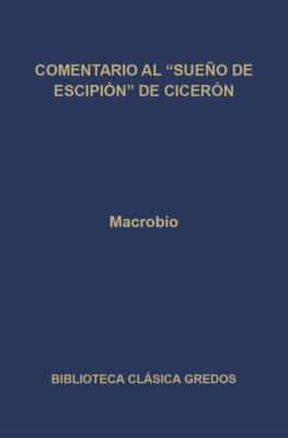 Comentario al Sueño de Escipión de Cicerón